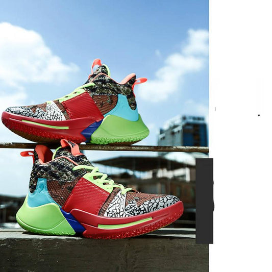 Basketball shoes men's sneakers colorful high-top basketball men's comfortable sneakers fashion