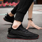Spring and Summer Dragon Scales Really Fly Woven Men's Shoes Non-slip Deodorant Casual Sports Men's All-match Trendy Shoes