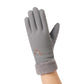 Winter Women's Down Cotton Gloves Warm and Cold-proof Plus Velvet Thick Waterproof Windproof Touch Screen Gloves