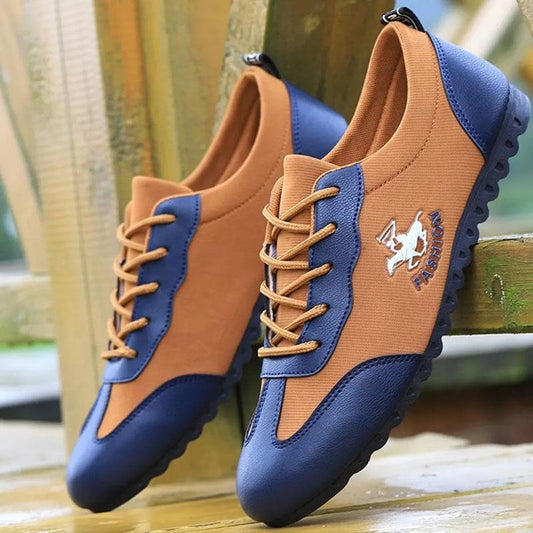 Men's Spring Shoes Trend Canvas Shoes Breathable Sneakers Men's Casual Shoes Lightweight Wear-resistant All-match Sports Shoes