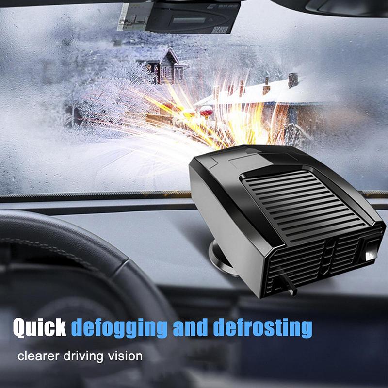 180W Car Electric Heater Windshield Defroster Air Purifier Portable Clothes Dryer Heater for Car Truck RV SUV