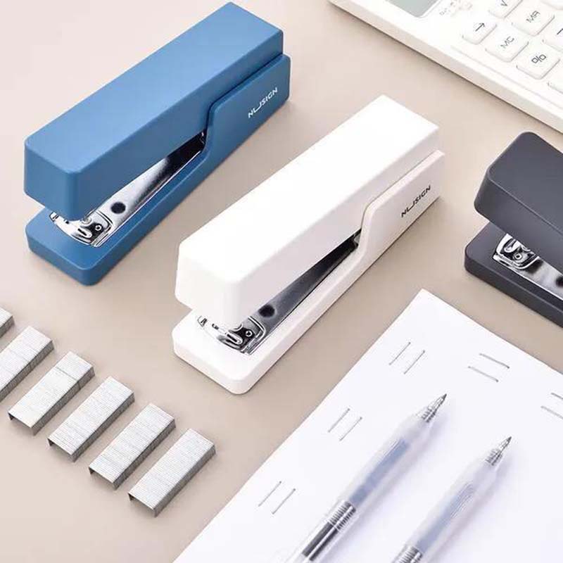 Office Simple Style Stapler Large Student with Multifunctional Stapler