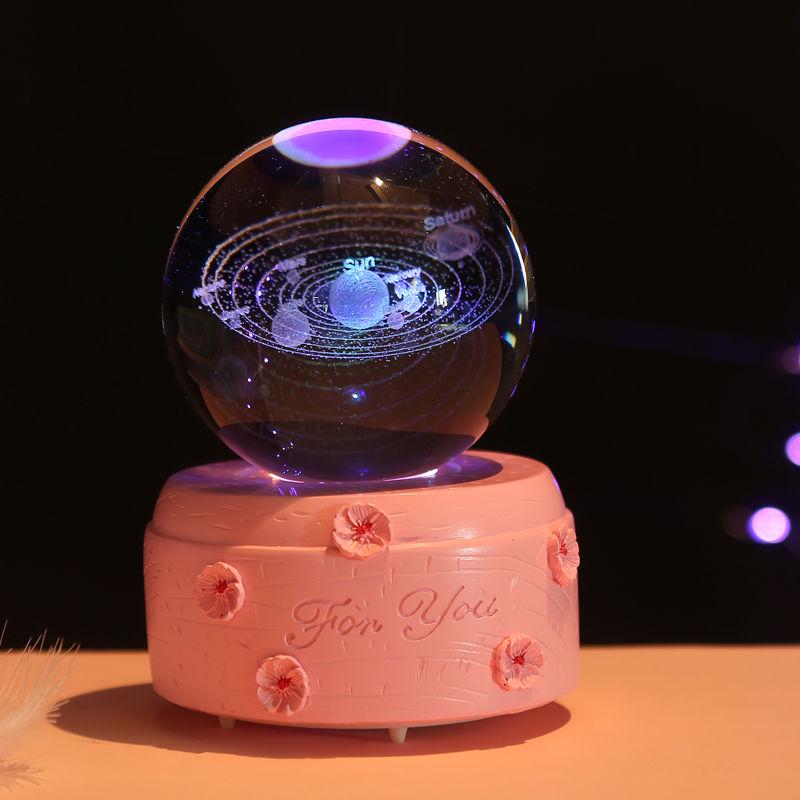 Crystal ball Christmas living room decoration Christmas present Room decoration Christmas