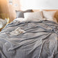 Milk Down Blankets Towel Blanket Coral Fleece Single or Double Bedroom Air-conditioned Nap Blanket Sofa Cover