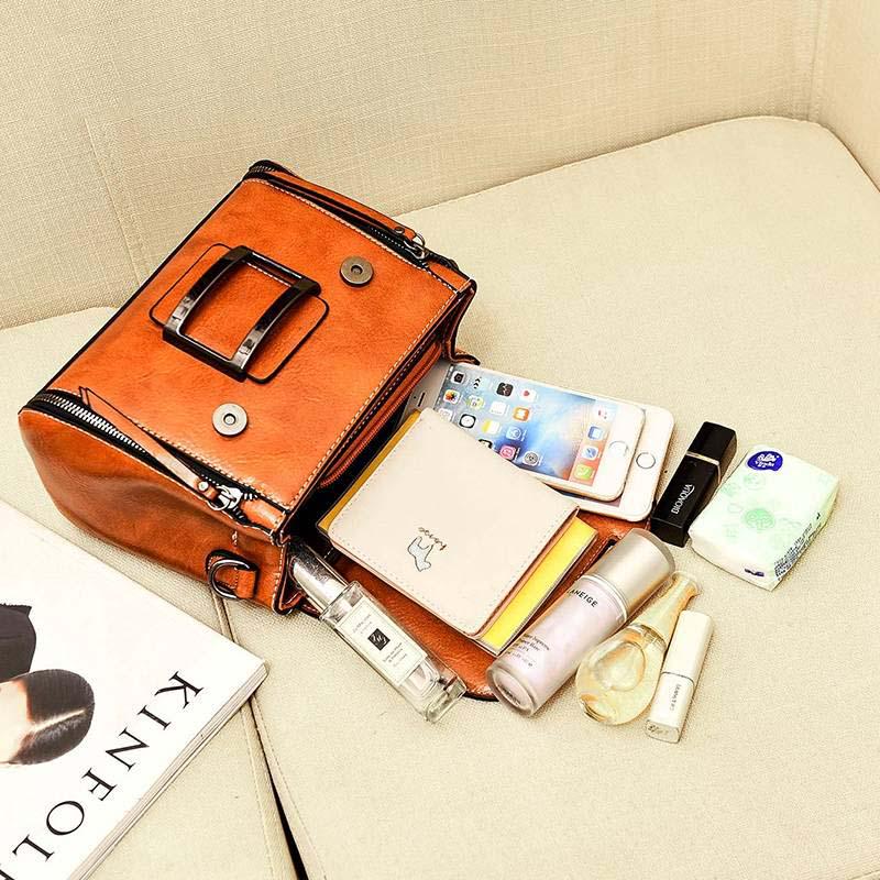 Women Cross Body Bags Top Handle Lady Messenger Shoulder Handbags