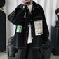 Spring and Autumn Stitching Men's Denim Jacket Trend Student Youth Loose Overalls