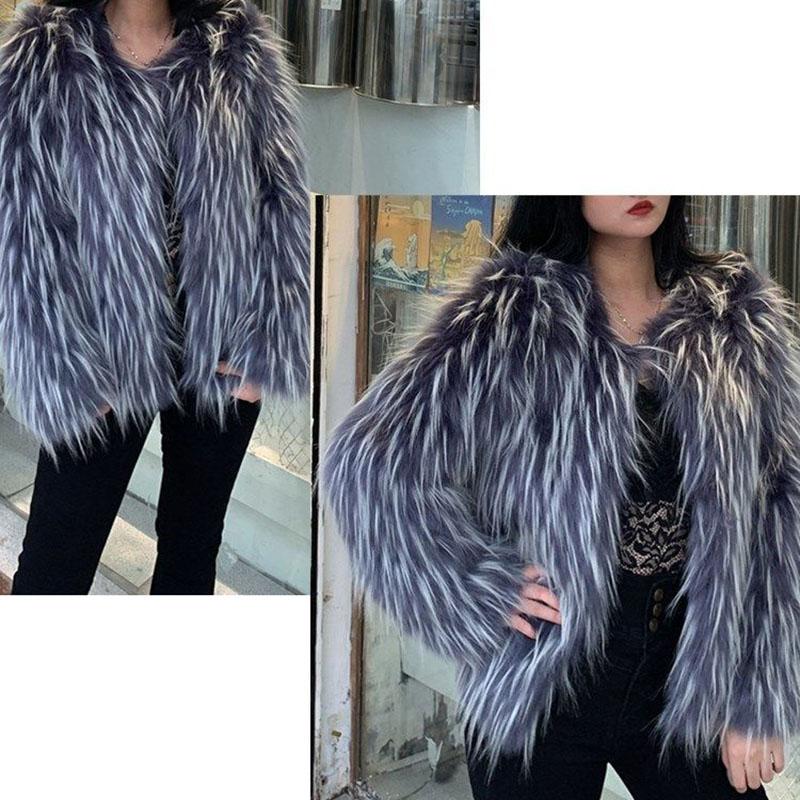 Autumn and Winter Short Mink Fur Coat Fashion Simple Coat Long Sleeve Temperament Female Jacket