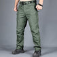 Autumn and Winter Outdoor Hiking Men's Trousers Plus Velvet Trousers Loose Sports Pants