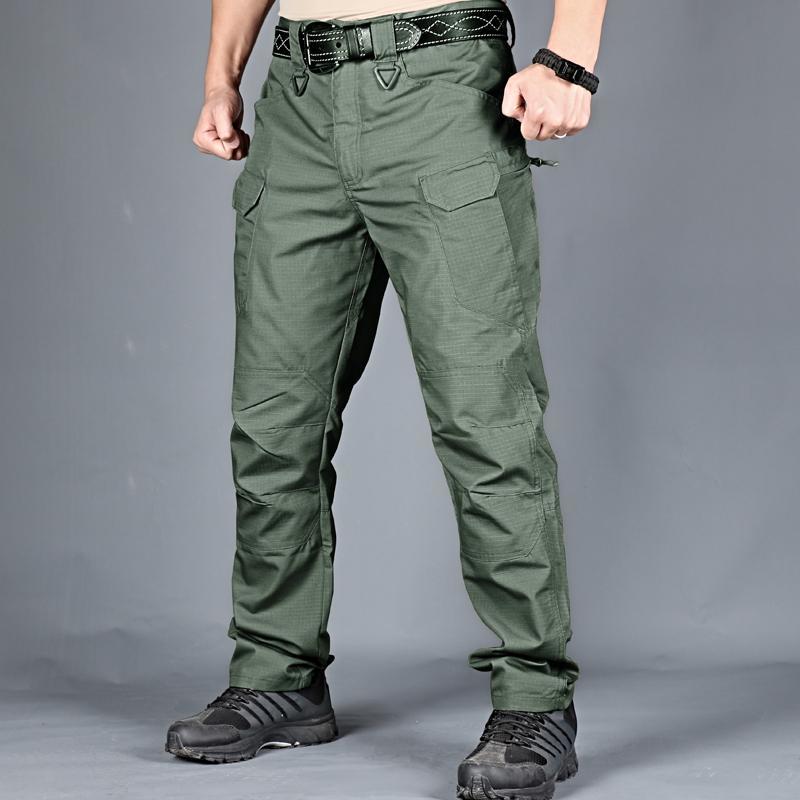 Autumn and Winter Outdoor Hiking Men's Trousers Plus Velvet Trousers Loose Sports Pants