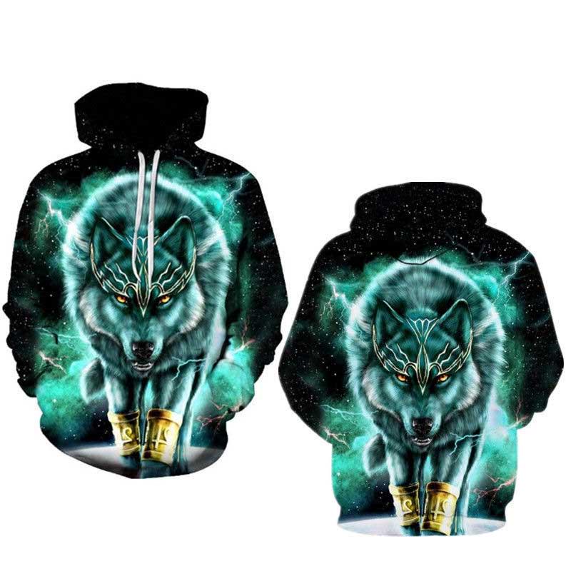 Hoodie Cartoon Anime Coat Personality 3D Printed Sweater Spring and Autumn Men and Women