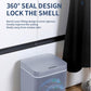 14 Liters Smart Sensor Trash Can Household with Lid Bathroom Kitchen Living Room Toilet Automatic Thickening Increase Trash Can Battery Type