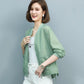 Printed Solid Color Sun Protection Clothing Women's Long-sleeved Light Women's Short Jacket Casual All-match Summer Sun Protection Shirt