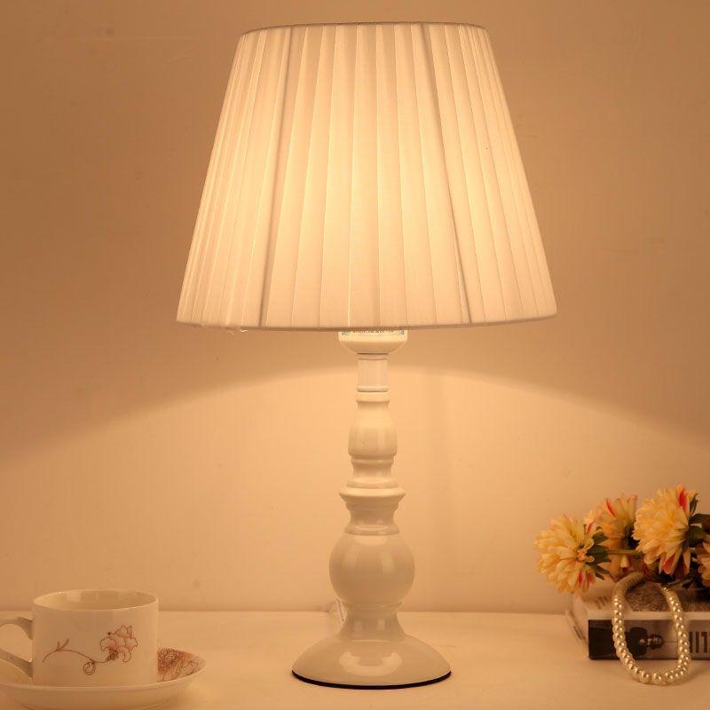 Modern Table Lamp E27 Switch Button  Table Lamp Modern Simple  Switch Warm Desk Lamp