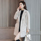 Woolen Coat Women Autumn and Winter Mid-length Slim and Thin Short Double-sided Woolen Coat