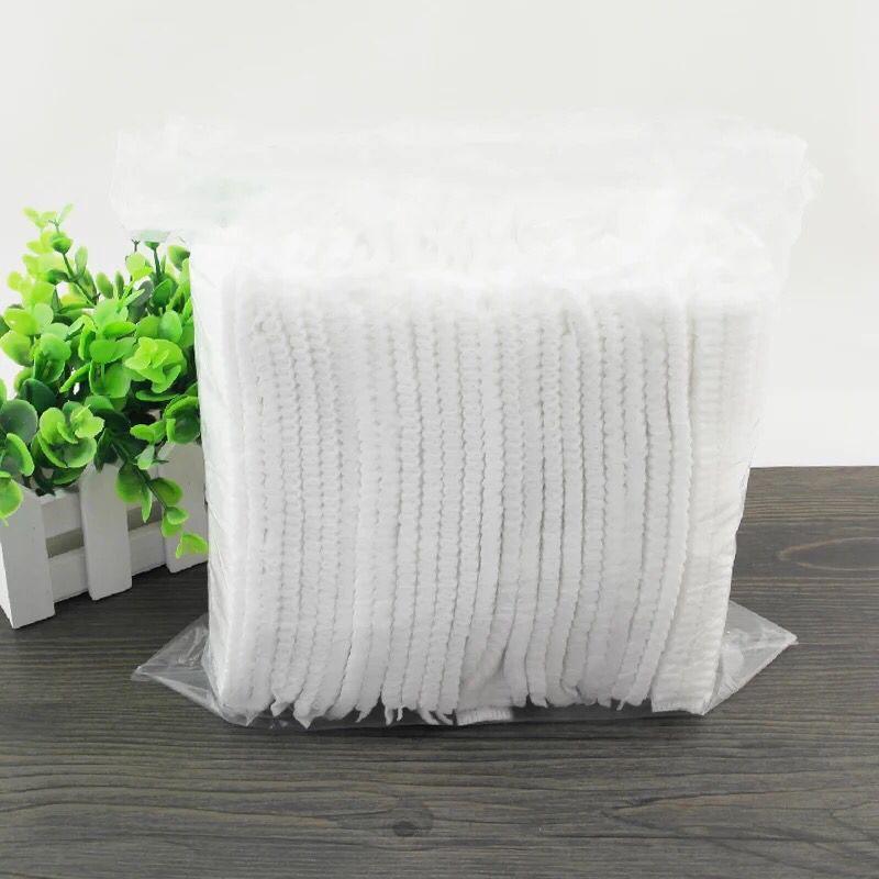 100pcs Disposable medical caps Non-woven fabric surgical hair cover long hair sterile Surgical cap