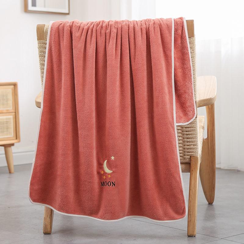 Larger Bath Towels and Towel Sets Are More Absorbent Than Pure Cotton and Do Not Shed Hair Thicker Women and Men Cute Adult Children's Bath Towels