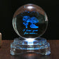 Christmas birthday present Christmas present Room decoration Christmas Crystal ball