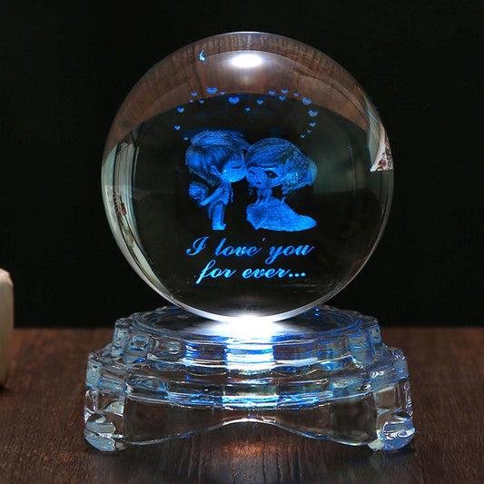 Christmas birthday present Christmas present Room decoration Christmas Crystal ball