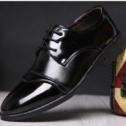 Fashion Oxford Business Men Shoes Leather High Quality Soft Casual Breathable Men's Flats
