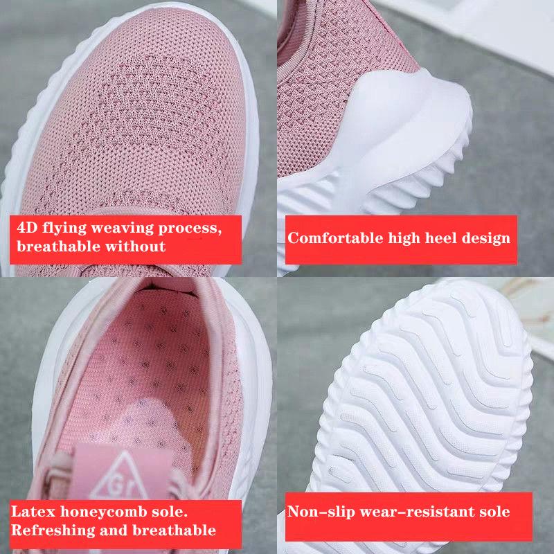 Women's Sneakers Spring Ladies Flat Shoes Casual Women Vulcanized Women Summer Light Mesh Breathable Female Running Shoes