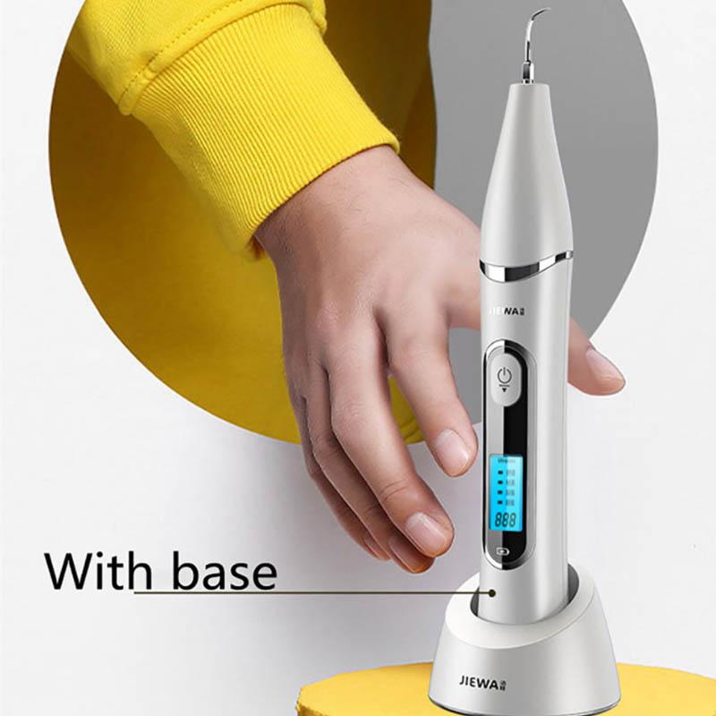 Dental Scaler Ultrasonic Tooth Cleaner Dental Calculus Remover To Remove Yellow Teeth Bad Breath Tartar Artifact Electric Dental Scaler