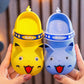 Baby Slippers Girls Boys Summer Soft Sole Solid Color Casual Slipper Anti-slip Cartoon Dual Purpose Sandals Beach Sandals