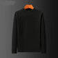 Winter Double-sided Velvet Korean Version of The Trend of Men's Half-high Collar Mid-neck T-shirt Men's Solid Color Warm Bottoming Shirt