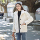 Granular Cashmere Sheep Shearing Coat Lamb Wool Thickened Cotton Imitation Fur Coat Casual Loose Women's Coat