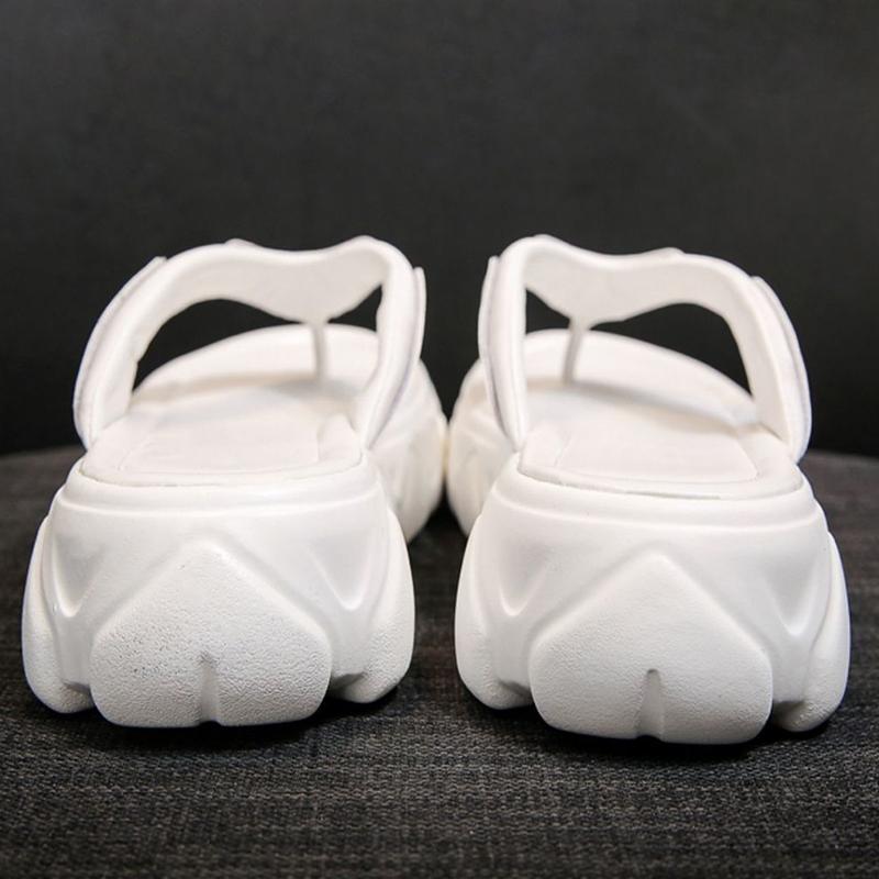 Flip-flops Women's Outer Wear Fashion Flip Flops Sandals Summer Cakes Thick-soled Beach Shoes