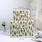 Simple Cartoon Cotton Linen Storage Box Dust Cover Foldable Clothes Underwear Toy Storage Box