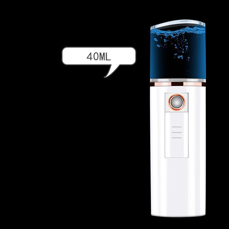 Beauty Steaming Face Meter Usb Charging Portable Nano Spray Facial Humidifier Cold Spray Hand-Held