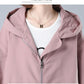 Autumn Women's Windbreaker Mid-length Thin Jacket Temperament Casual