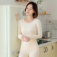 Autumn Clothes and Long Trousers Ladies Pure Cotton Suit Girls Youth Winter Slim Thermal Underwear Thin Section
