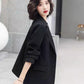 Women's Suit Jacket Black Casual High-end Suit Jacket Slimming Simple Jacket Solid Color Blazer Business Suit for Women