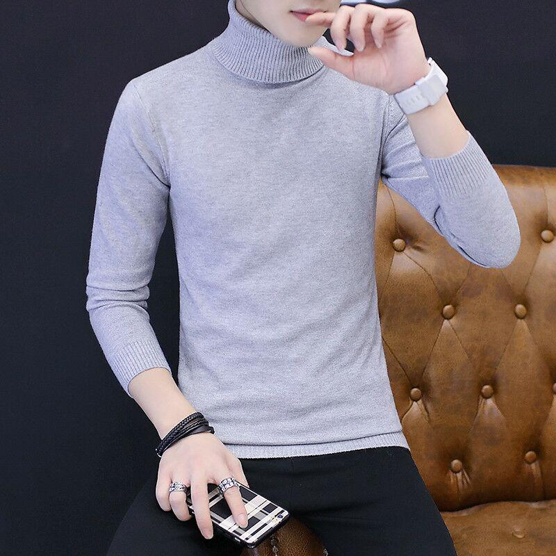 Men Sweaters 2019 Autumn Winter Fashion Knitted Mens Sweaters Pullovers Men Brand Clothing Knitwear