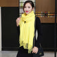 Winter Women Scarf Thin Shawls and Wraps Lady Long Cashmere Pashmina Cashmere Shawl Head Scarves