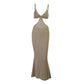 Hollow Sexy Dress Women Temperament Evening Dress