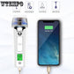 Portable Hand-Held Facial Steamer with Usb Charging Treasure Function Beauty Water Meter Led