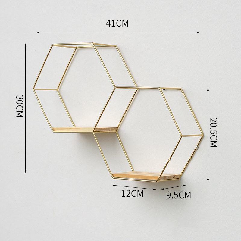 Shelf Free Punching Simple Nordic Living Room Wall Decoration Bedroom Dining Room Storage Shelf