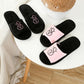 Couple Home Floor Cotton Slippers Home Non-slip Fur Slippers Ladies XL Slippers