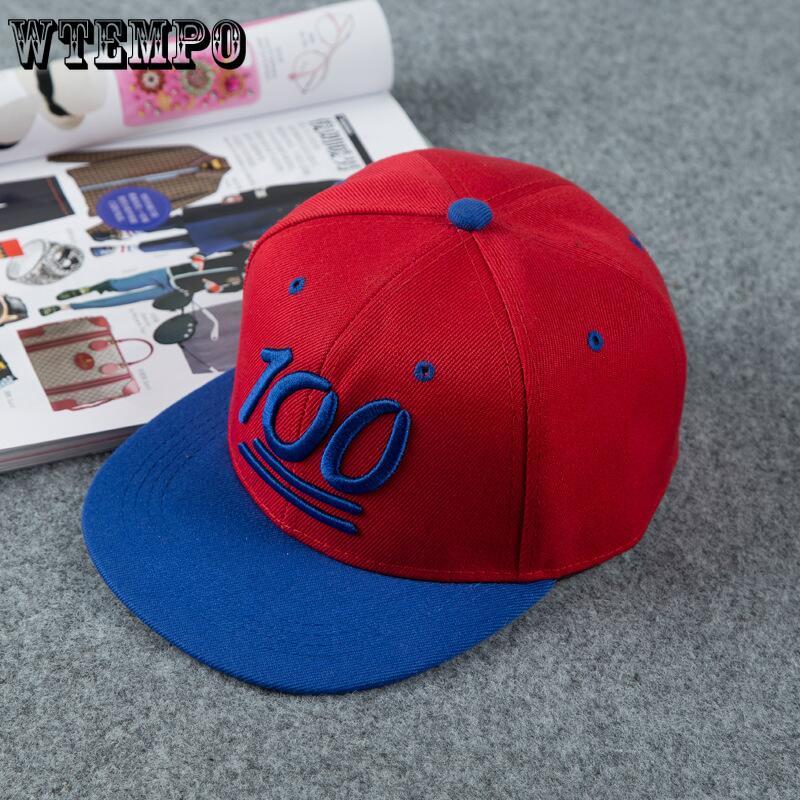 Summer Baby 3D Letter 100 cap boy  Baseball Cap 3-15 Years Kids Baseball Cap Boy Girls