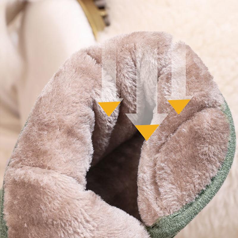 Elderly Cotton Shoes Plus Velvet High-top Cotton Shoes Ladies Winter Thick Warm Cotton Shoes