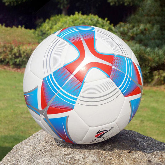 Alientech Soccer Ball PU Leather Football Wearable Explosion Proof Soccer Training and Competition Ball Size 4/5