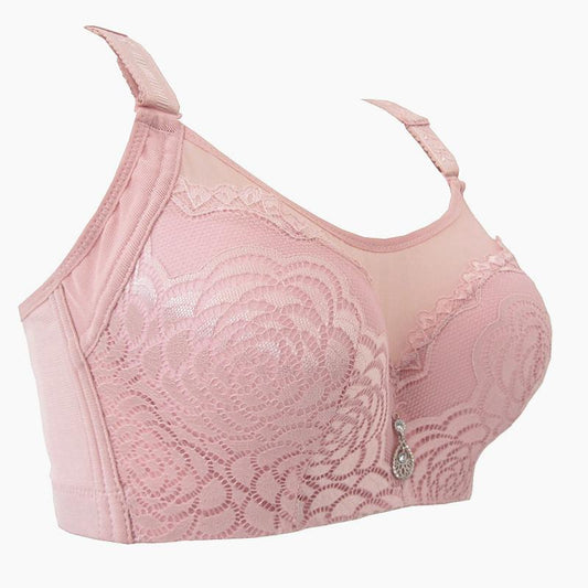 Underwear Women's No Steel Ring Bra Thin Gather Sexy Thickened Bra Tube Top Underwear Soft Gather Beautiful Back Bra