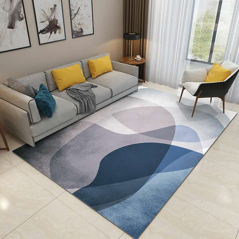 Ins Nordic Carpet Mat Living Room Coffee Table Blanket Modern Minimalist Bedroom Room Bedside Blanket Large Area Home