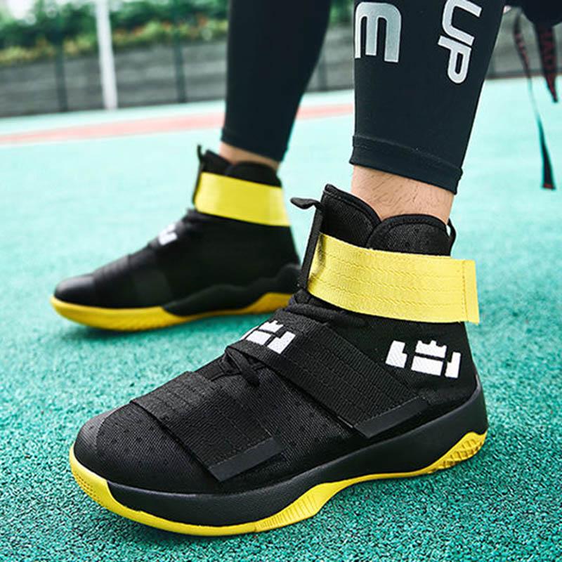 Size 36-45 Men Sneakers Graffiti Basketball Shoes Non-slip Lightweight Breathable Running Shoes