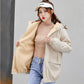 Winter Plus Velvet Thick Casual Cotton Clothes Loose Korean Style Short Jacket Hooded All-match Female Parkas