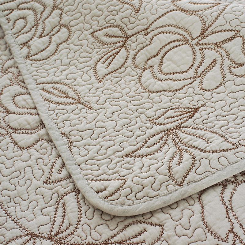 Rose Cotton Sofa Cushion Simple Modern Sofa Covers Non-slip Sofa Towel Four Seasons Universal