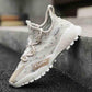 Plus Size 39-44 Men Sneakers Low-top Mesh Running Basketball Shoeses Outdoor Non-slip Sports Shoes Shockproof Shoes