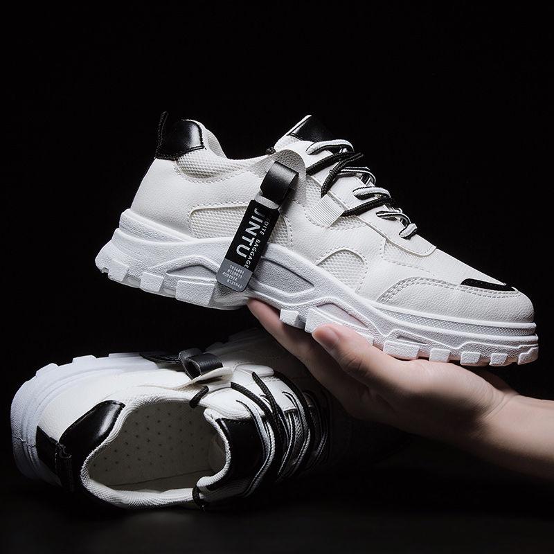 Spring Men's Sneakers Korean Style Trendy Casual Men's Sneakers All-match Breathable Shoes